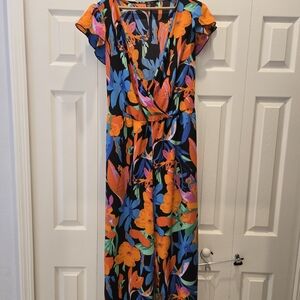 SHEIN Colorful Floral Jumpsuit
